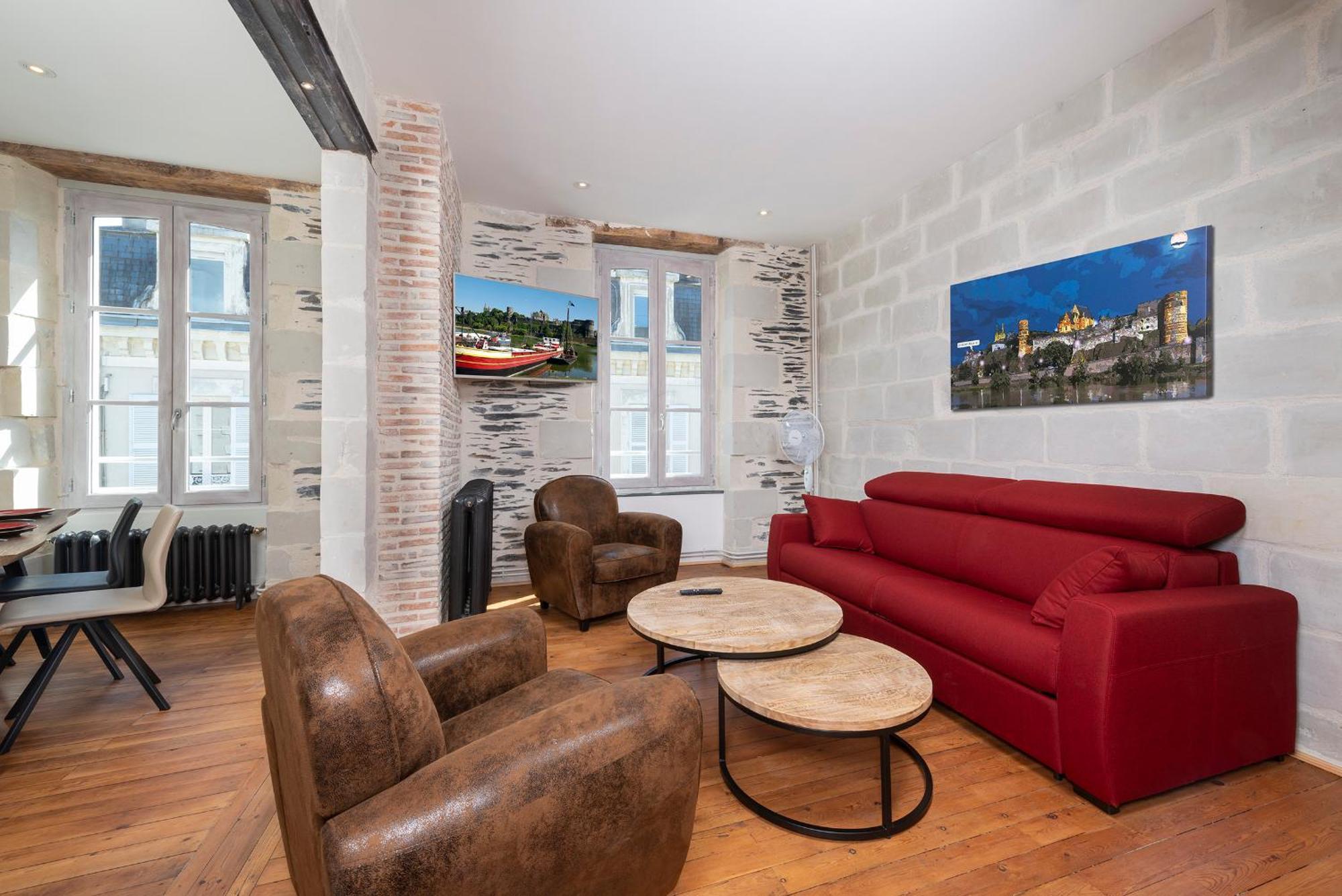 Hyper Centre 16 Rue Valdemaine Apartamento Angers Quarto foto
